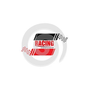 Race flag icon design