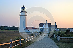 Race Point Light is a historic lighthouse on Cape Cod, Massachusetts