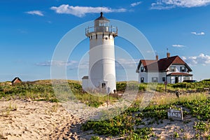 Lighthouse on Cape Cod, Massachusetts, USA