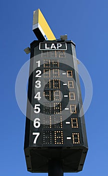 Race standings photo