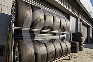 Racecar tyres