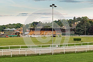 Horseracing track, Varese, Italy photo