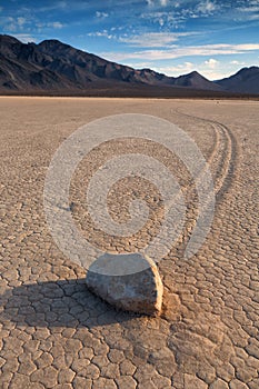 The Racetrack Playa, or The Racetrack, is a scenic dry lake feat