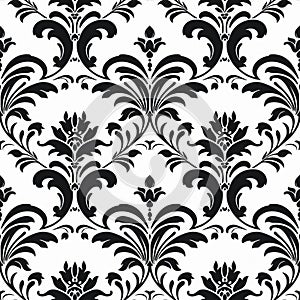Rachel And Ashley: Classic Floral Wallpaper Damask Pattern Set