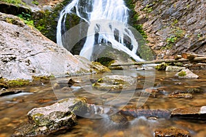 Rachitele waterfall in Apuseni mountains