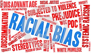 Racial Bias Word Cloud