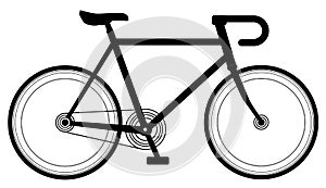 Racing bike design