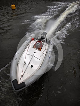 Racing boat