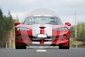 Racing car photo