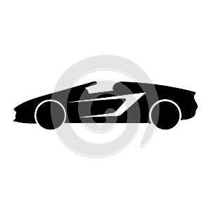 racing car icon vector