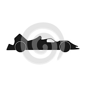 racing car icon vector