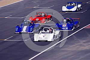 Racing cars photo