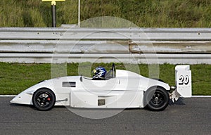 Racing on circuit photo