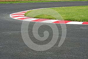Racing curbs photo