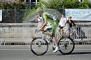 Racing cyclist Vanotti Alessandro at the 99th cycl