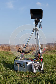 Racing drone station