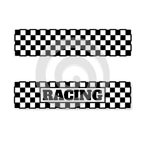 Racing flag designs