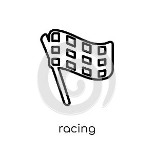 Racing icon from Arcade collection.