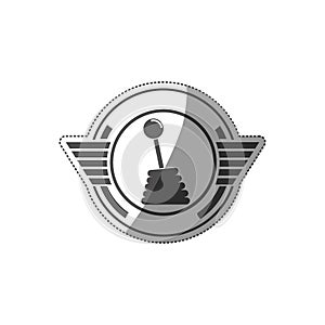 Racing motorsport symbol