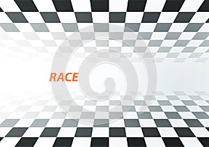 Racing square background, vector illustration abstraction in car