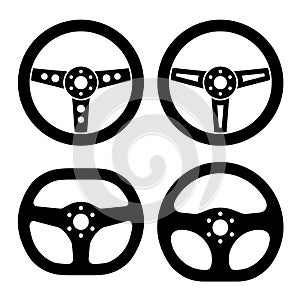 Racing steering wheels