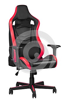 Racing style gaming chair