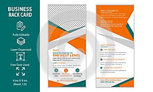 Rack Card Corporate Business DL Flyer Template Design