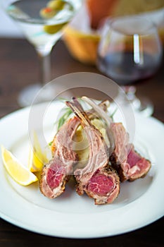 Rack of lamb