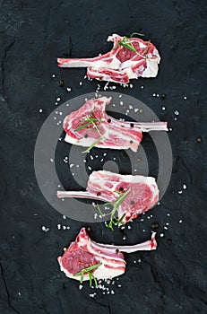 Rack of Lamb with rosemary and spices