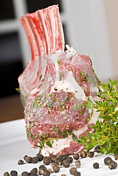 Rack of Marinated Lamb