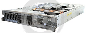 Rack-mount server isolated