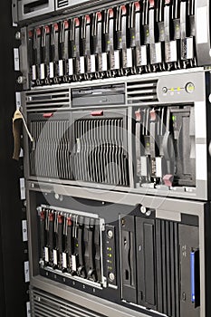 Rack mounted servers