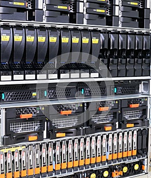 Rack mounted servers