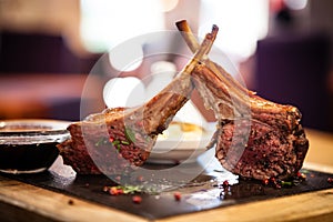 Rack of New Zealand lamb