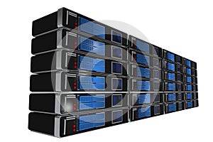 Rack Servers Isolated