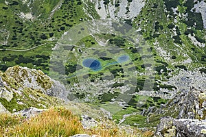 Rackova valley with mountain lakes, Western Tatras mountains, Slovakia