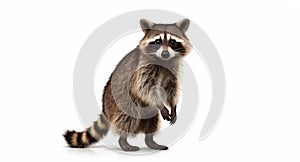 Racoon looking at Camera - artificial art