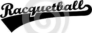 Racquetball word