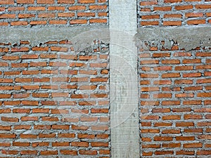 The Rad brick walls,build a house