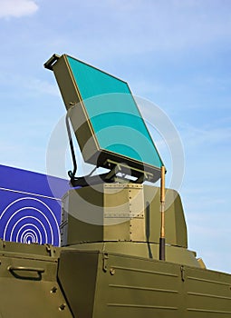 Radar antenna of the air defense system