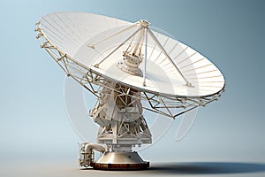 Radar Antenna on white background