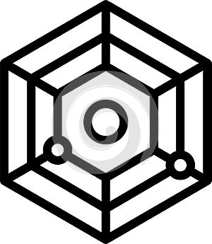 Radar Chart Vector Icon