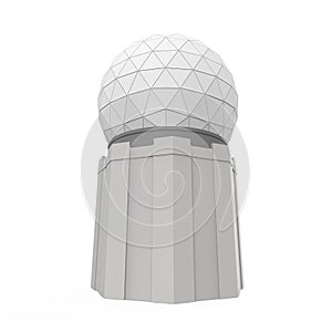 Radar Dome Station Isolated