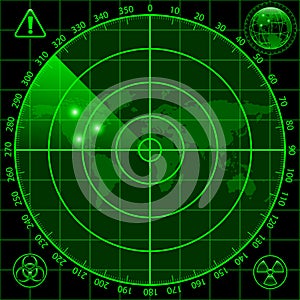 Radar screen