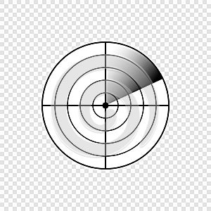 Radar screen icon