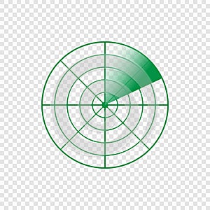 Radar screen icon