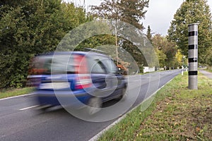 Radar speed camera