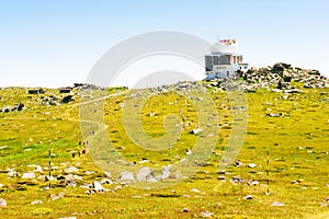 Radar system Ð¡herni Vrah on Vitosha mountain