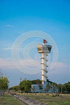 Radar tower airport communication