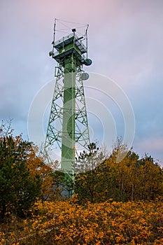 Radar tower photo